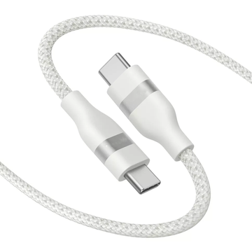 Usb-C To Usb-C Braided Charging Cord, High Power Fast Charging Data Transfer Cable For Portable Digital Devices